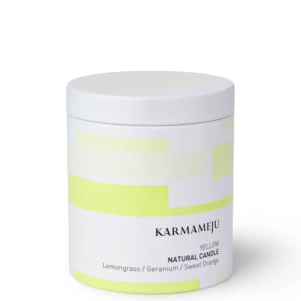Karmameju - YELLOW Duftlys m. frisk og lækker duft til dit hjem