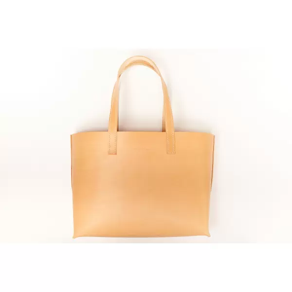LEATHER BY HAND - Shopper - Natur