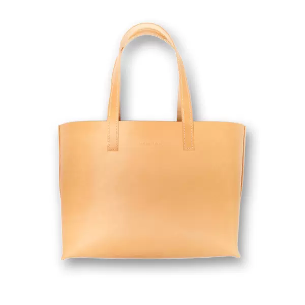 LEATHER BY HAND - Shopper - Natur