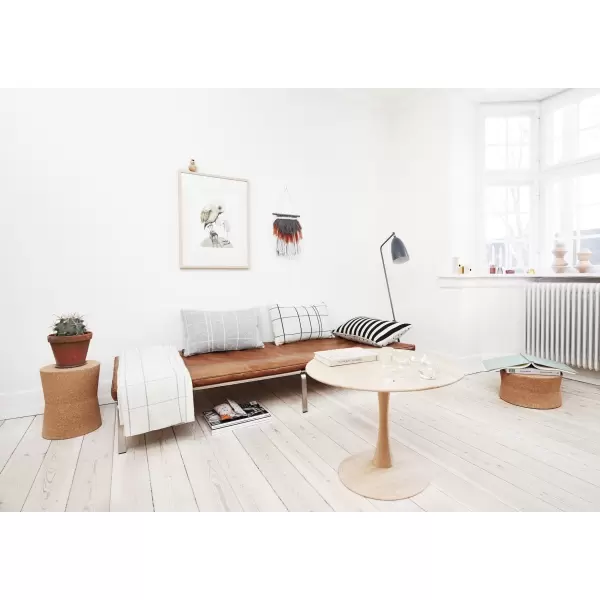 OYOY Living Design - Luna Cushion - Hvid/Sort