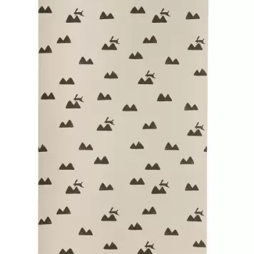Ferm Living - Børnetapet, rosa med kaniner fra ferm LIVING Ferm Living - Børnetapet, rosa med kaniner fra ferm LIVING