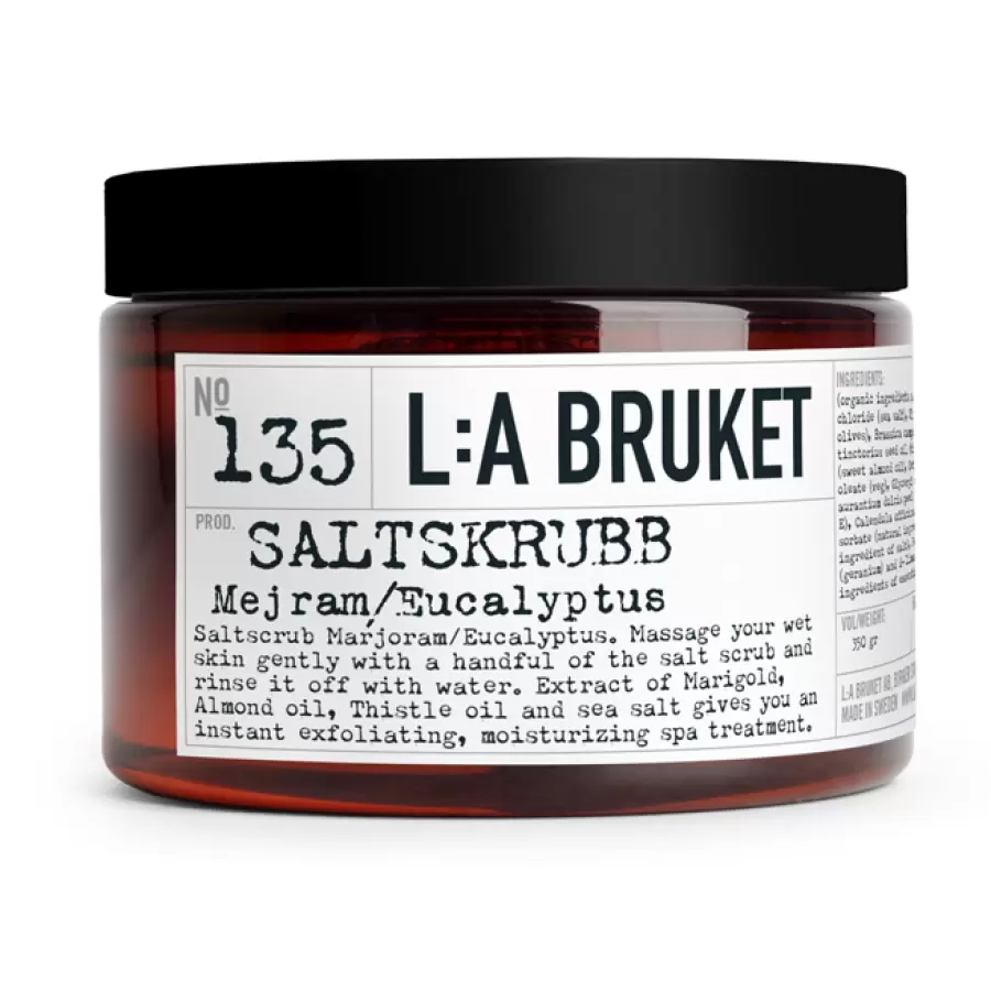 L:A Bruket - Salt scrub M/E 350 ml.