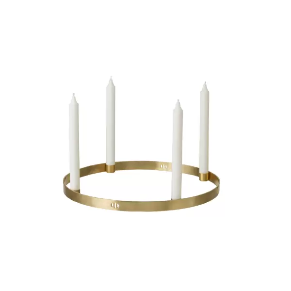 ferm LIVING - Adventsstage Circle - Large - massiv messing