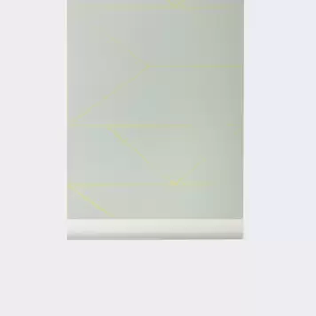 Ferm Living - Tapet, Lines, mint KUN 1 stk på lager Ferm Living - Tapet, Lines, mint KUN 1 stk på lager