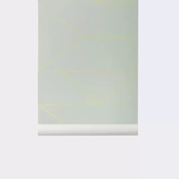 ferm LIVING - Tapet, Lines, mint  KUN 1 stk på lager