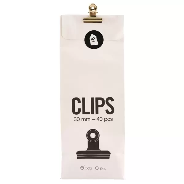 House Doctor - Clips - Guld 40 stk.