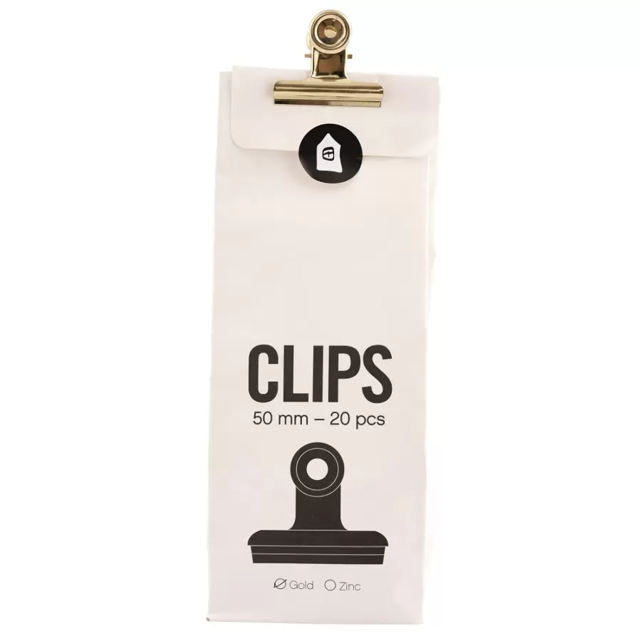 House Doctor - Clips Office - Guld 20 stk.