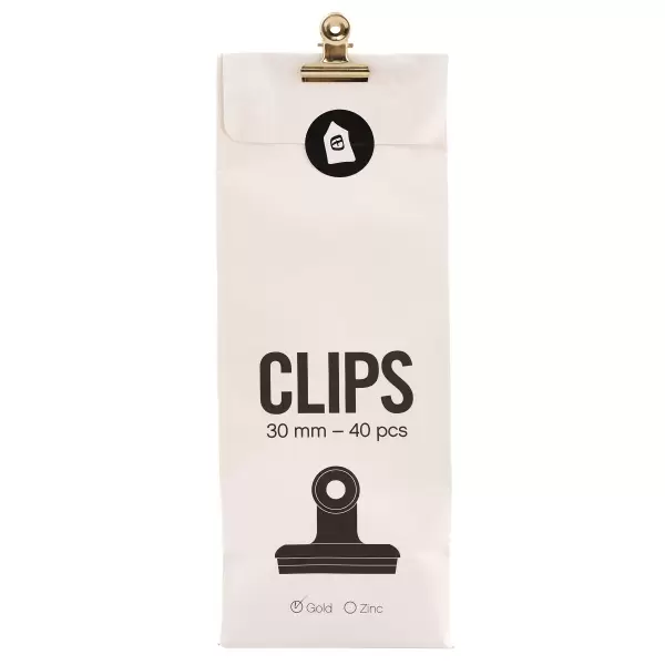 House Doctor - Clips - Guld 30mm 