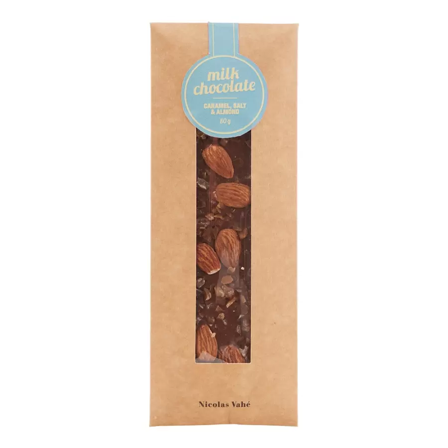 Nicolas Vahé - Lys chokolade m. karamel, salt og mandler