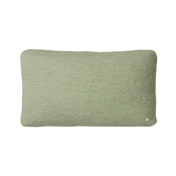 ferm LIVING - Quilt Cushion - Green 60x40