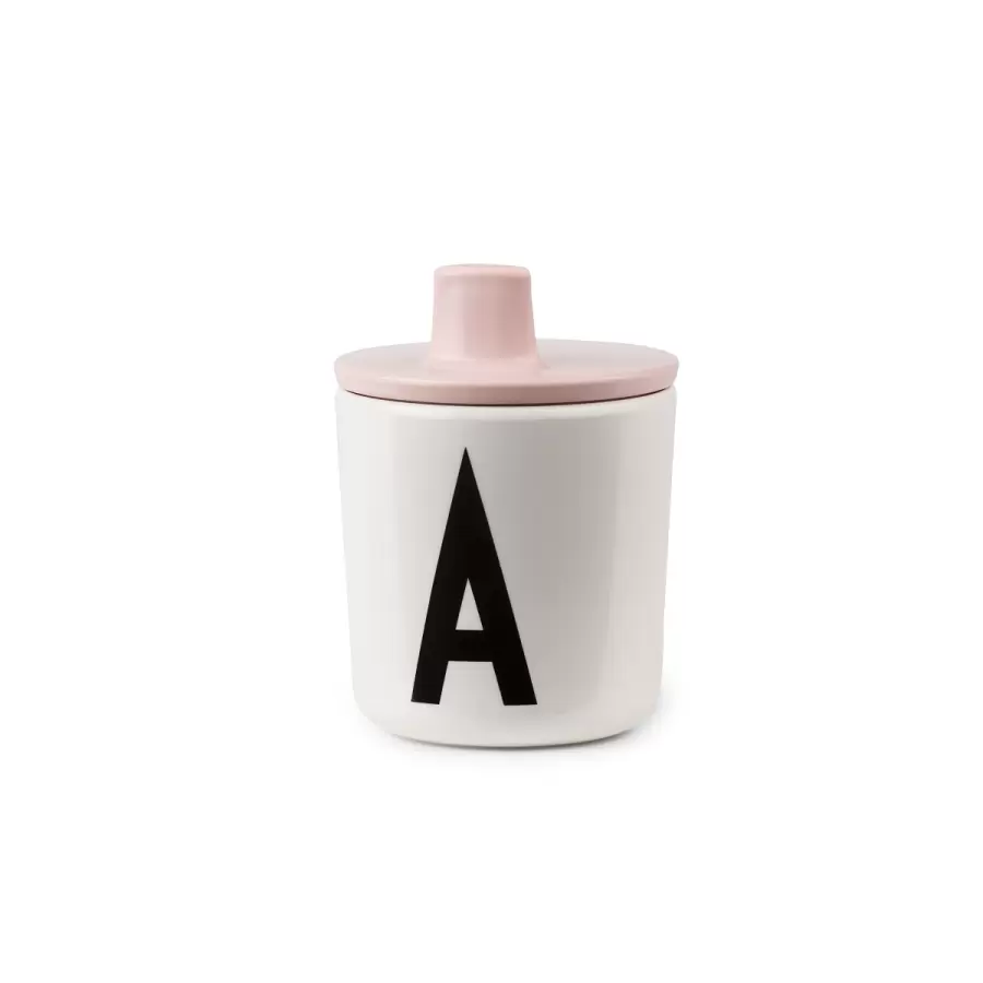 Design Letters - Drikkelåg - Drink lid - pink