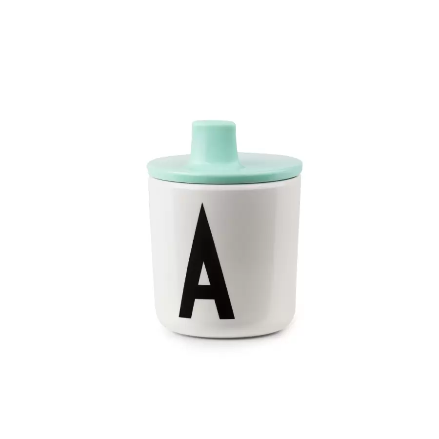 Design Letters - Drikkelåg - Drink lid - Turquoise