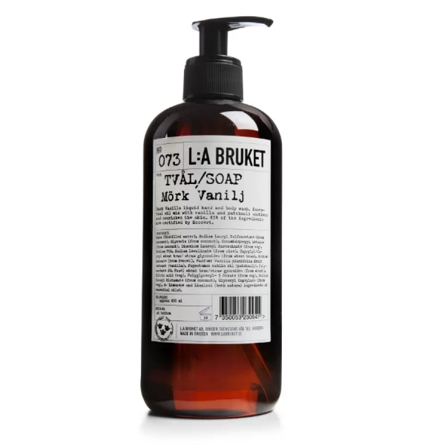 L:A Bruket - Flydende Sæbe - 450 ml. Dark Vanilla