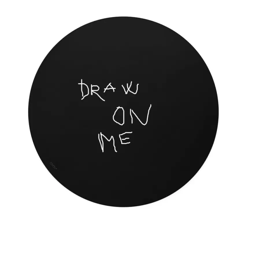 OYOY Living Design - Rund tavle - Draw on me - blackboard