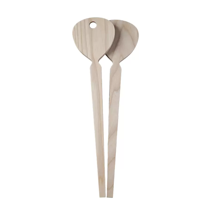 Ro Collection - Salad Servers No. 15, Natur