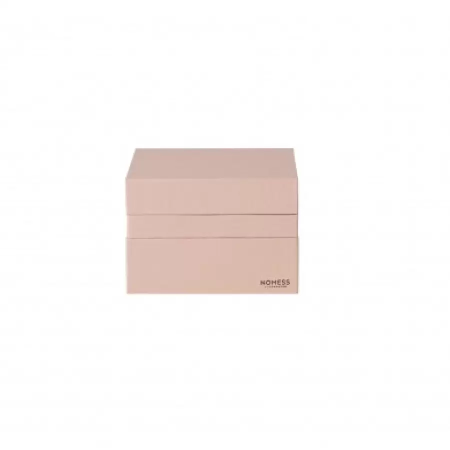 nomess COPENHAGEN - Tray Box Nude - Cube Small