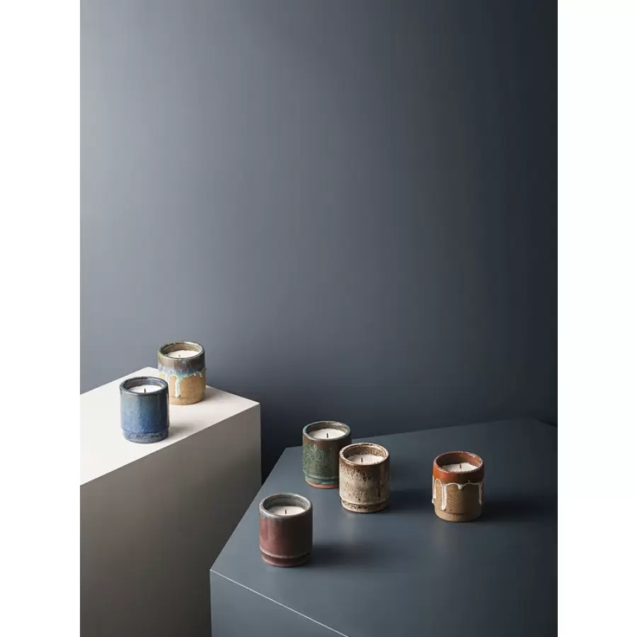 ferm LIVING - Scented candle - blue