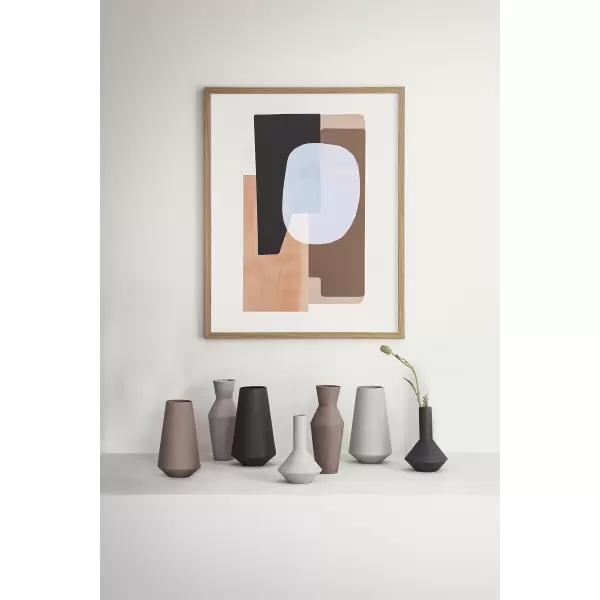 ferm LIVING - Sculpt Vase Well - Mørkegrå