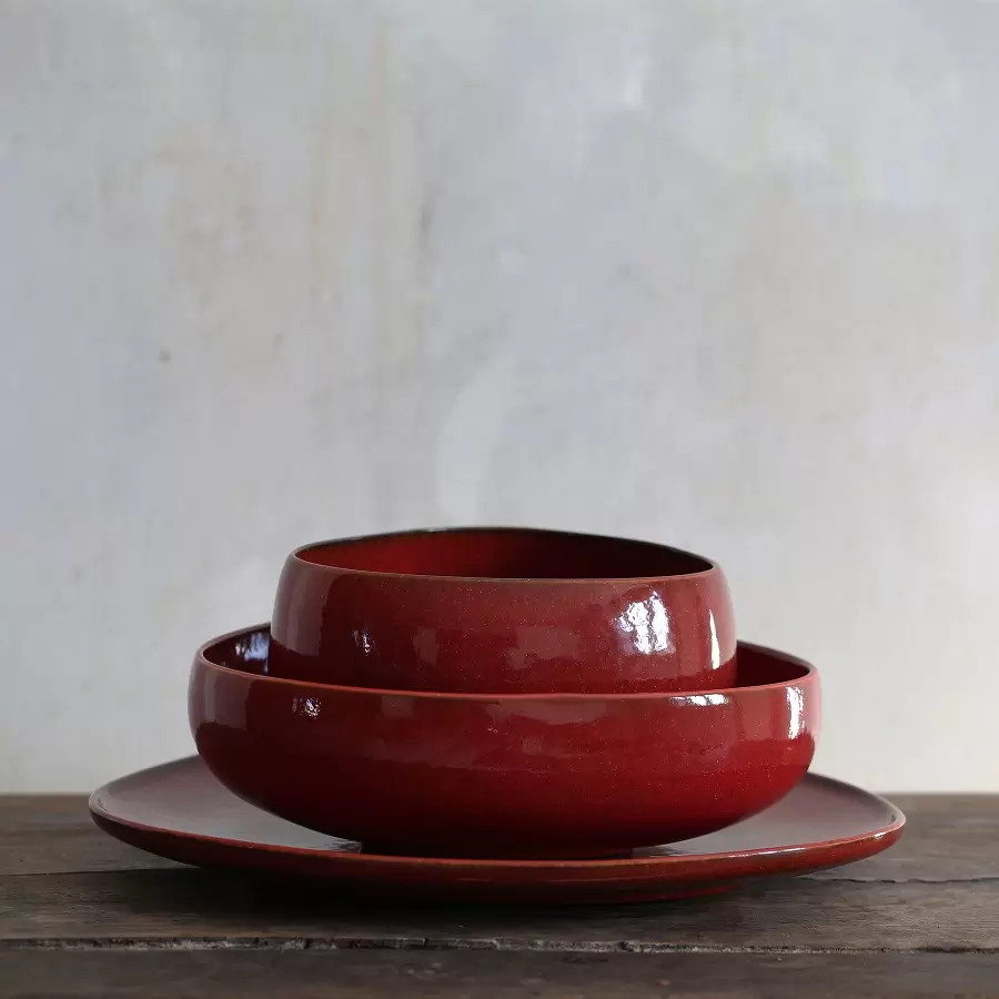 Ro Collection - Smukt fad, Bowl No. 11, Ox red