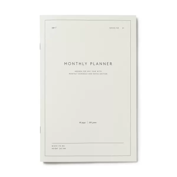 KARTOTEK - Monthly Planner
