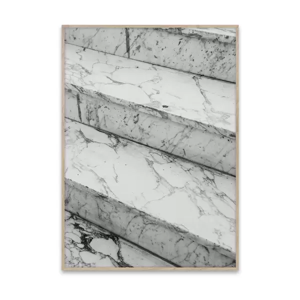 Paper Collective - Marble Steps 50x70