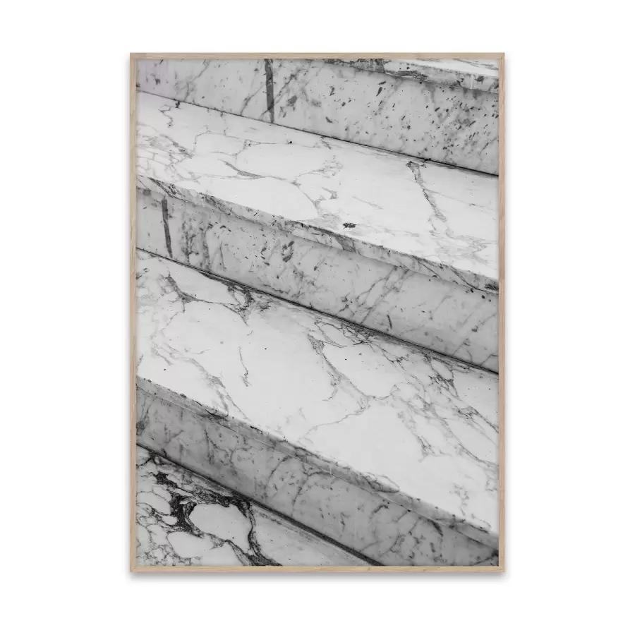Paper Collective - Marble Steps 50x70