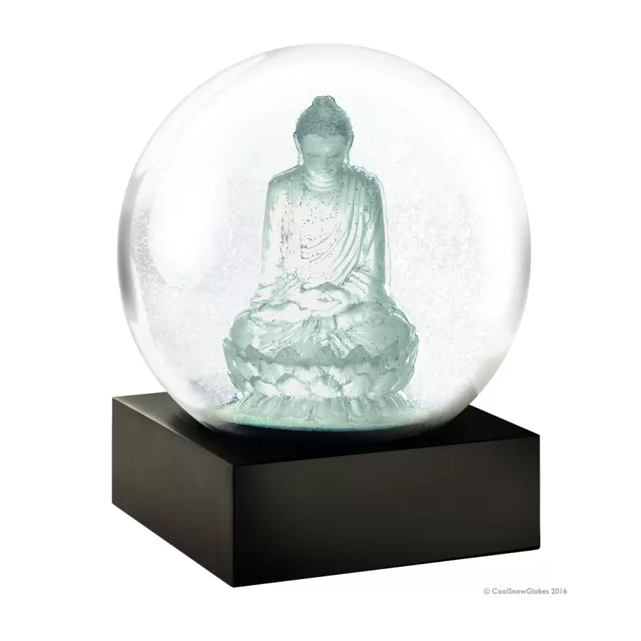 Coolsnowglobes - Snow Globe, Crystal Buddha
