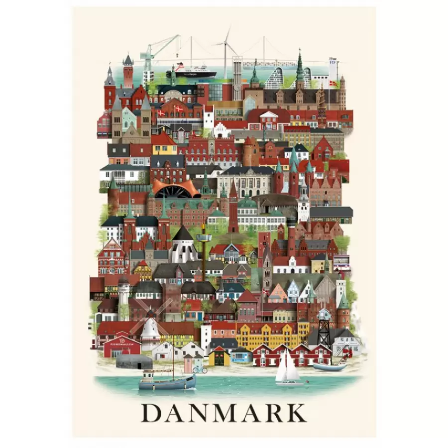 Martin Schwartz - Plakat Danmark A3
