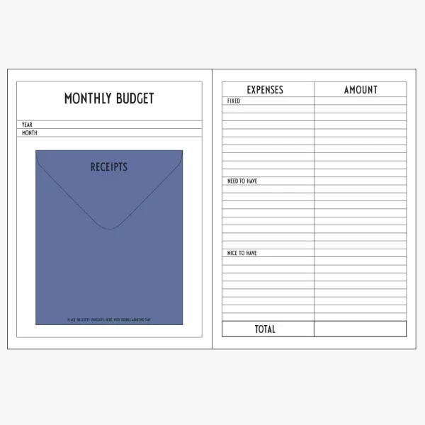Design Letters - Budget Book