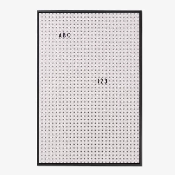 Design Letters - Messageboard, A2 grå