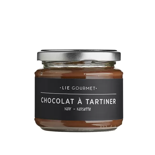 Lie Gourmet - Mørk chokoladepålæg med nødder