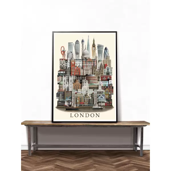Martin Schwartz - Plakat London A3