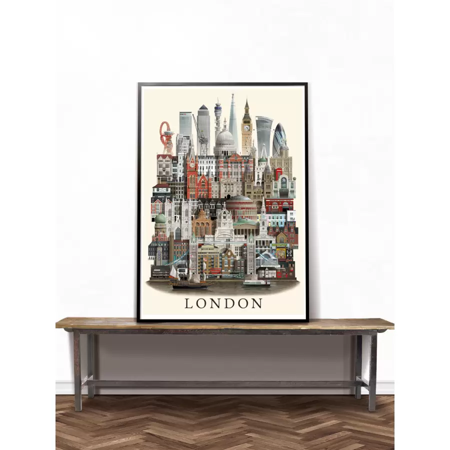 Martin Schwartz - Plakat London A3