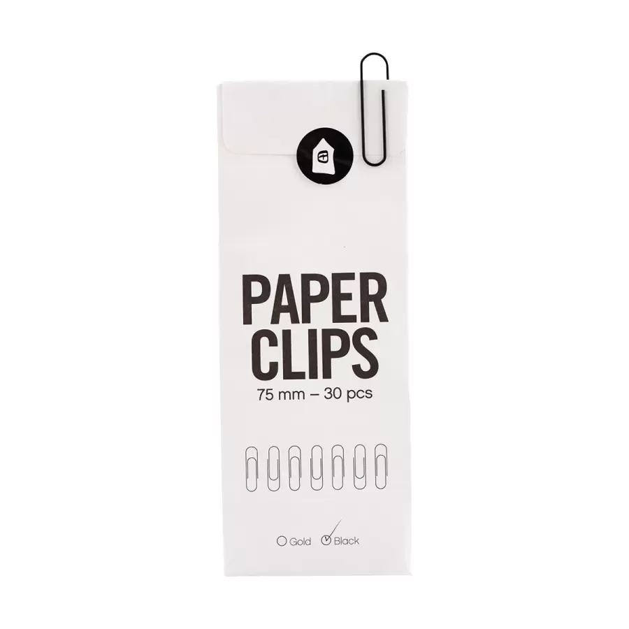 House Doctor - Papirclips, 75 mm matsort