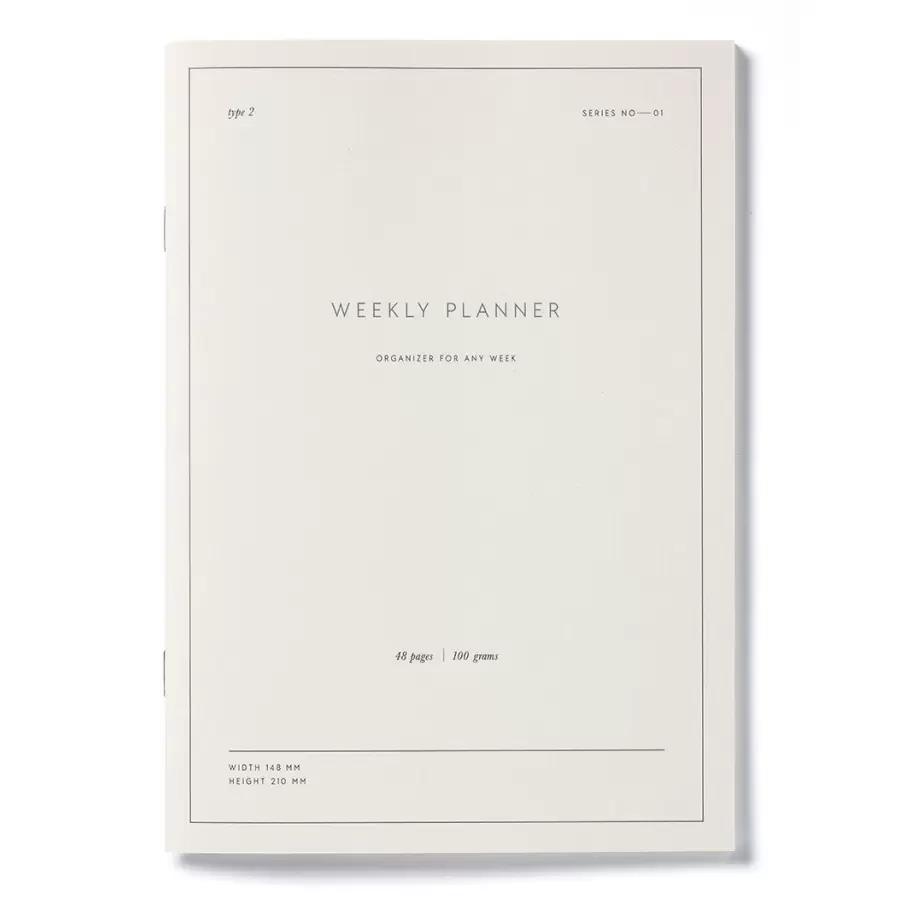 KARTOTEK - Notebook, Weekly Planner