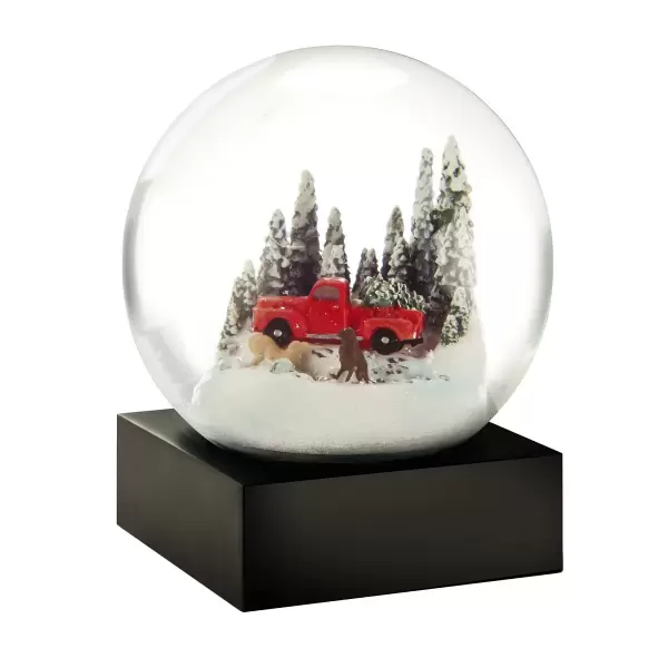 Coolsnowglobes - Snow Globe, Red Truck