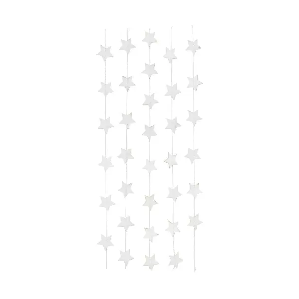 House Doctor - Guirlande Stars, hvid 2,5 m.