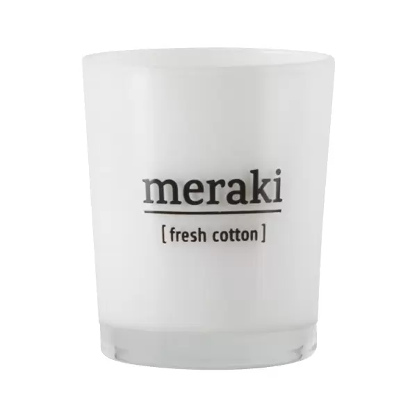 meraki - Duftlys, Fresh Cotton