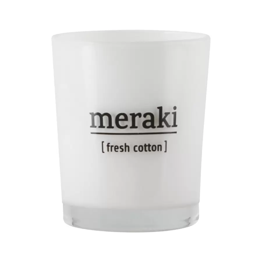 meraki - Duftlys, Fresh Cotton