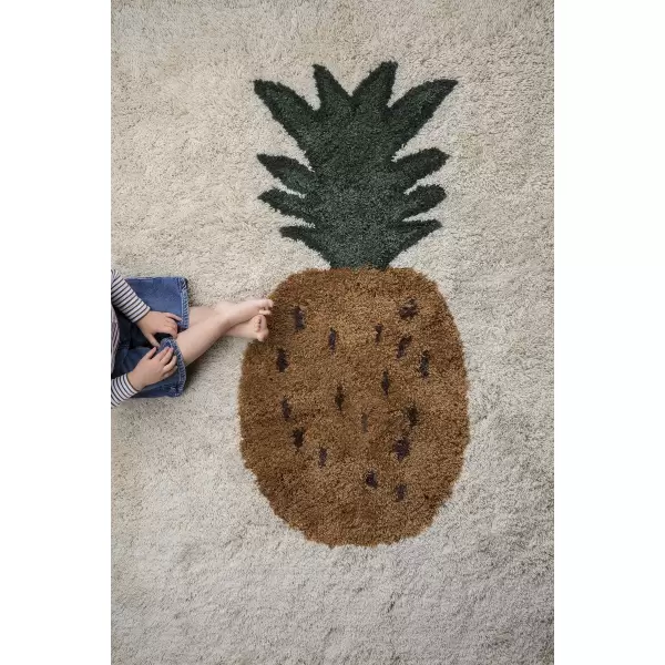 ferm LIVING - Tæppe Fruiticana Pineapple 120*180