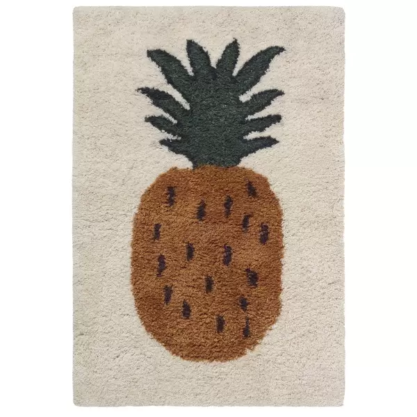 ferm LIVING - Tæppe Fruiticana Pineapple 120*180