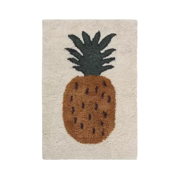 ferm LIVING - Tæppe Fruiticana Pineapple, 80*120