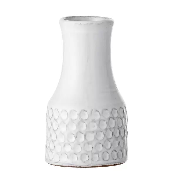 Bloomingville - Vase, hvid terrakotta
