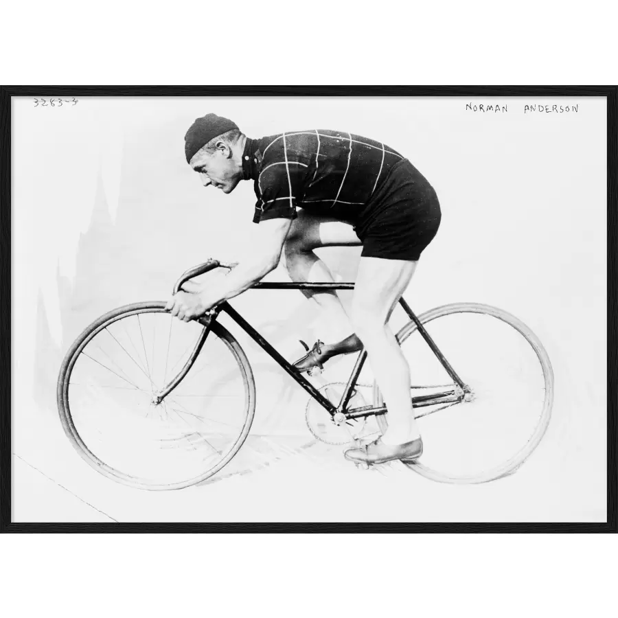 The Dybdahl Co. - Man and bicycle III, 70x100