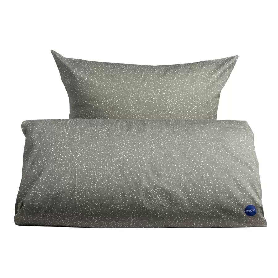 OYOY Living Design - Starry sengesæt elefantgrå, Baby