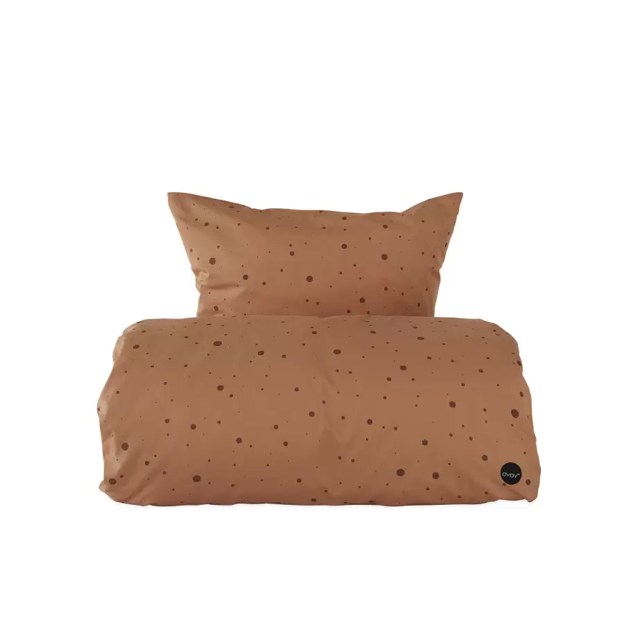 OYOY Living Design - Sengesæt Dot Caramel, Junior