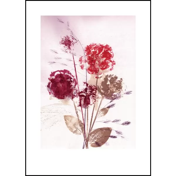 Pernille Folcarelli - Flower Bouquet Dusty, 50x70