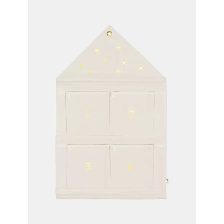 ferm LIVING - House adventskalender, Off-White