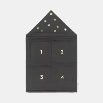 Ferm Living - House adventskalender, Mørkegrøn Ferm Living - House adventskalender, Mørkegrøn