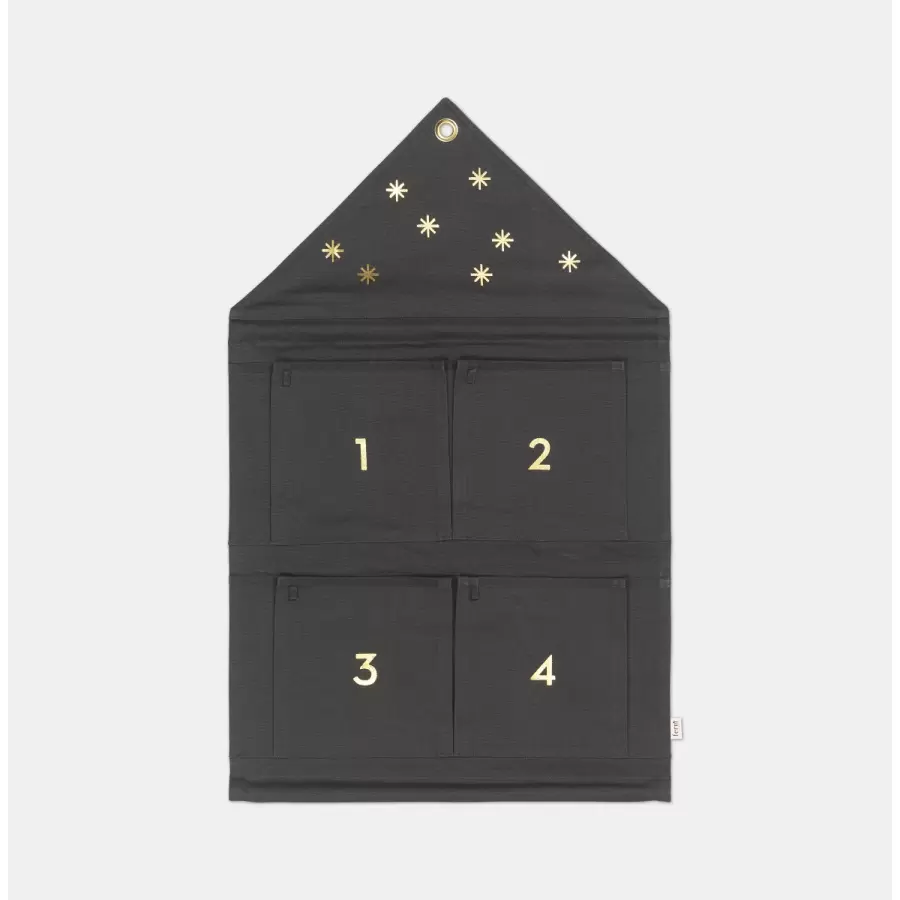 ferm LIVING - House adventskalender, Mørkegrøn